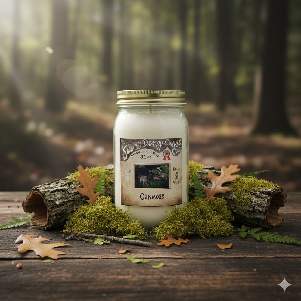 Oakmoss - 32 oz Coconut Wax Candle